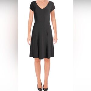 Ralph Lauren Black‎ Polka Dot Short Sleeve Dress